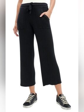 NWOT Splendid Georgie Rib Wide Leg Crop Pants